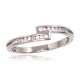 Sterling Silver Cubic Zirconia Ring “Comet V”