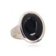 Sterling Silver Onyx Ring “Onyx Moon”