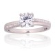 Sterling Silver Cubic Zirconia Ring “Junona XVI”