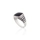Men's Sterling Silver Onyx Ring “Maximilian”