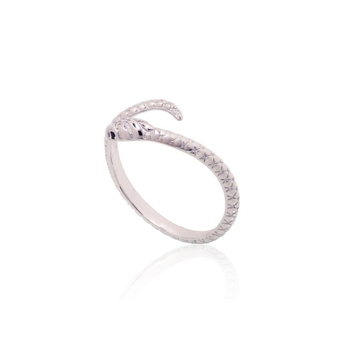 Sterling Silver Cubic Zirconia Ring “Serpent Tempter”