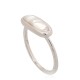 Sterling Silver Mother of Pearl Ring “Opaline Dawn”