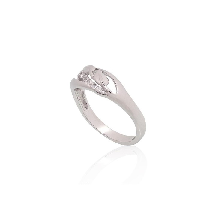 Sterling Silver Cubic Zirconia Ring “Louise VI”