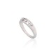Sterling Silver Cubic Zirconia Ring “Louise VII”