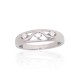 Sterling Silver Cubic Zirconia Ring “Louise VII”