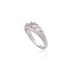 Sterling Silver Cubic Zirconia Ring “Louise III”