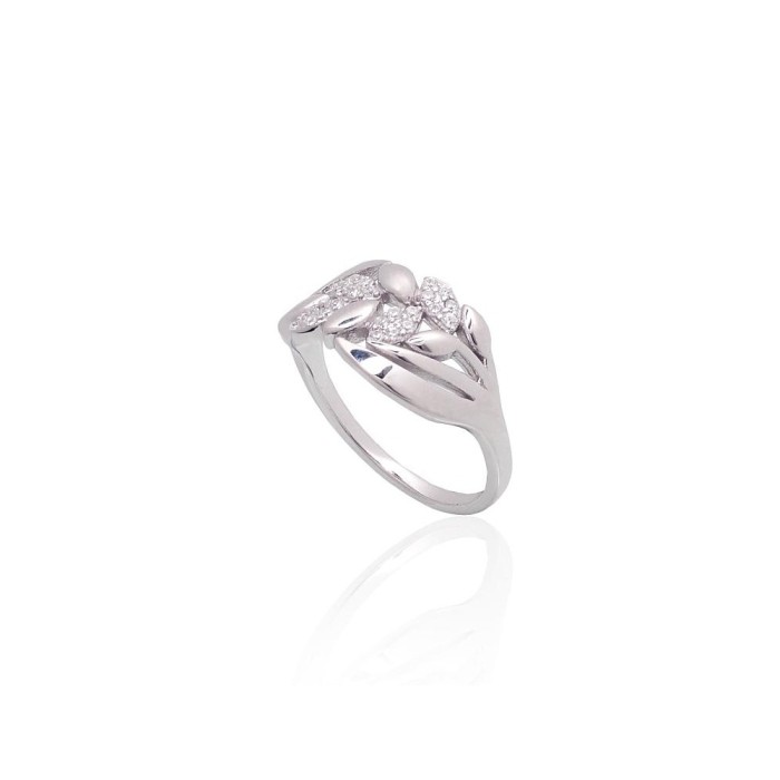 Sterling Silver Cubic Zirconia Ring “Louise IV”