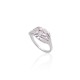Sterling Silver Cubic Zirconia Ring “Louise IV”