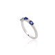 Sterling Silver Cubic Zirconia Ring “Camellia III”