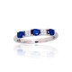 Sterling Silver Cubic Zirconia Ring “Camellia III”