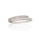 Sterling Silver Cubic Zirconia Ring “Moonlit Path”