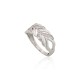 Sterling Silver Cubic Zirconia Ring “Louise VIII”