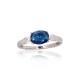 Sterling Silver Cubic Zirconia Ring “Silver Mist IV”