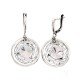 925 Sterling Silver Earrings “Moon Halo”