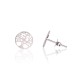 Sterling Silver Stud Earrings “Tree of Life”