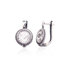 Серебряные серьги 925 пробы «Кларис VII»