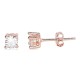 Children's Sterling Silver Cubic Zirconia Stud Earrings “Junona XXII”