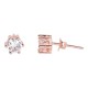 Children's Sterling Silver Cubic Zirconia Stud Earrings “Junona XVIII”