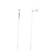 Sterling Silver Stud Earrings “Silver Path”