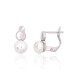 925 Sterling Silver Pearl Earrings “Galos”
