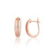 925 Sterling Silver Cubic Zirconia Earrings “Rosanna”