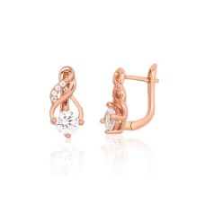 925 Sterling Silver Cubic Zirconia Earrings “Juno III”
