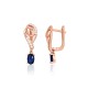 925 Sterling Silver Cubic Zirconia Earrings “City Lights”