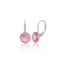Серебряные серьги 925 пробы «Вортекс VII»