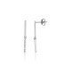 Sterling Silver Cubic Zirconia Stud Earrings “Nirrti II”