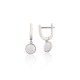 925 Sterling Silver Mother of Pearl Earrings “Mila”
