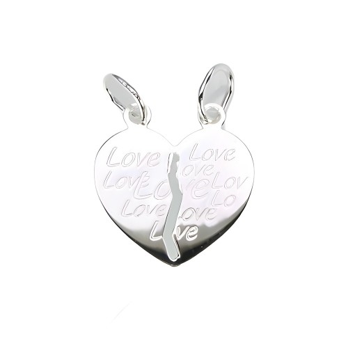 Sidabrinis pakabukas „Love“