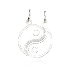 Sidabrinis pakabukas „Yin Yang II“