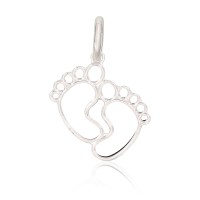 Sterling Silver Pendant “Traces in the Sand II”