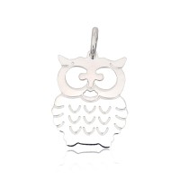 Sterling Silver Pendant “Owl VII”