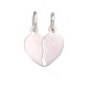 Sidabrinis pakabukas „Two Hearts“