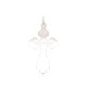 Sterling Silver Cross Pendant “Save and Protect VI”