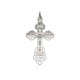 Sterling Silver Cross Pendant “Save and Protect VI”