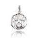 Sidabrinis pakabukas su cirkoniais „Silver Current“