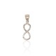 Sidabrinis pakabukas „Infinity Knot II“