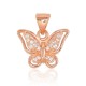 Sidabrinis pakabukas su cirkoniais „Butterfly III“