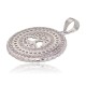 Sterling Silver Cubic Zirconia Pendant “Yggdrasil III”