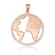 Sterling Silver Cubic Zirconia Pendant “Planet”