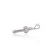 Sterling Silver Cubic Zirconia Cross Pendant “Grace II”