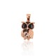 Sterling Silver Cubic Zirconia Pendant “Owlet”