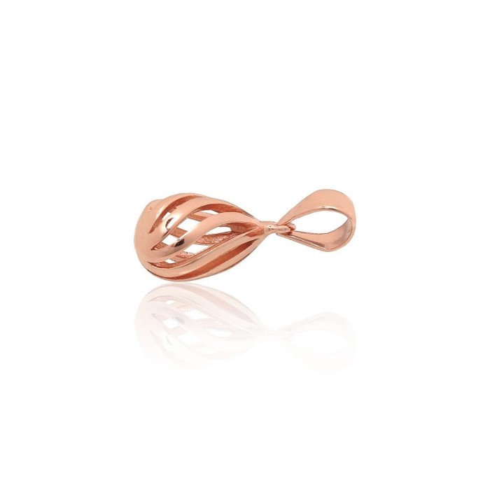 Sterling Silver Pendant “Drop Weave”