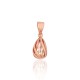 Sterling Silver Pendant “Drop Weave”