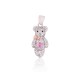 Children's Sterling Silver Cubic Zirconia Pendant “Bearcub III”