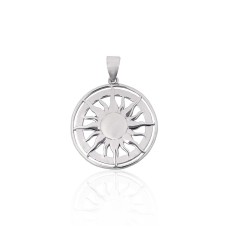 Sterling Silver Pendant “Sun VI”