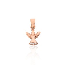Vaikiškas sidabrinis pakabukas su cirkoniais „Little Angel II“