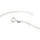 Italian 925 Sterling Silver Chain “Figaro IV”